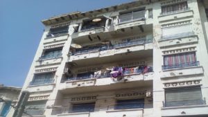 © DR | Effondrement partiel d'un immeuble à Hussein Dey, Alger